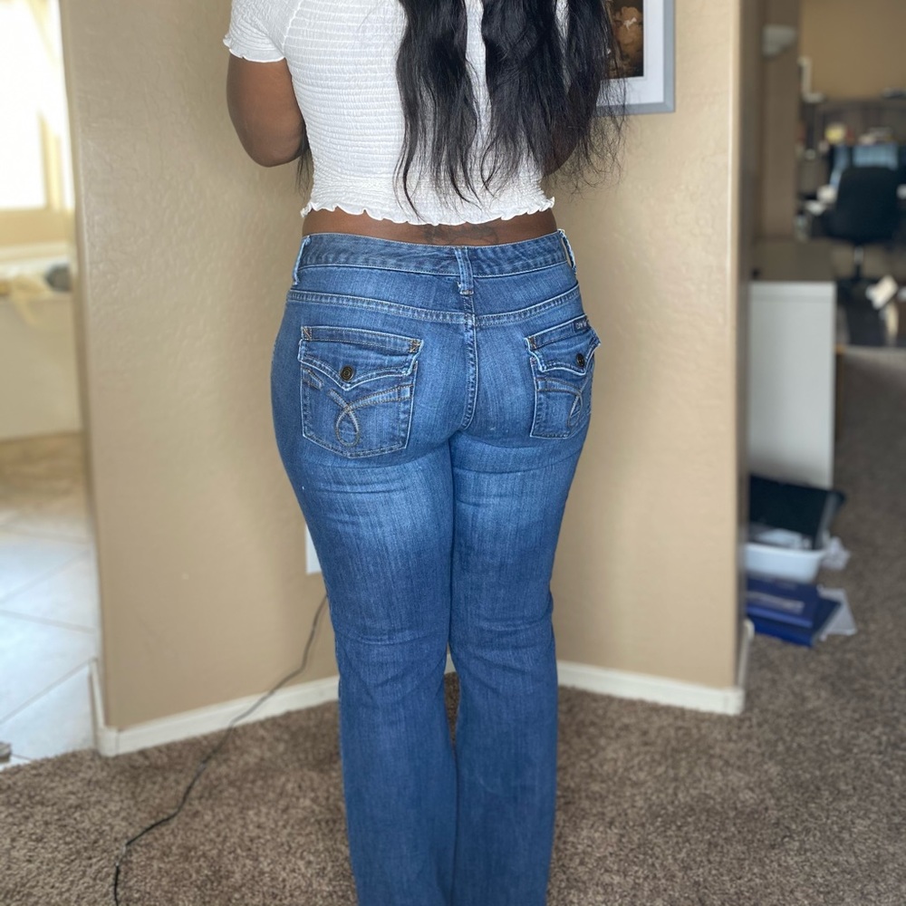 Calvin Klein Lean Boot Cut Jeans